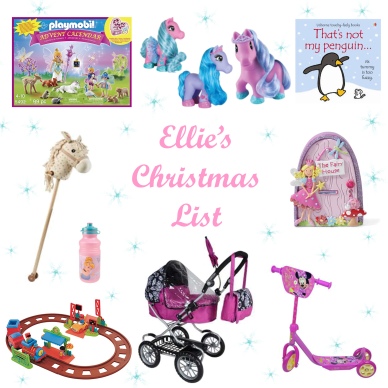 Ellies Christmas list